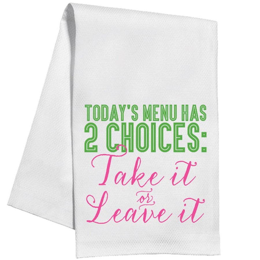 Home & Entertaining Rosanne Beck | Take It Or Leave It Kitchen Towel