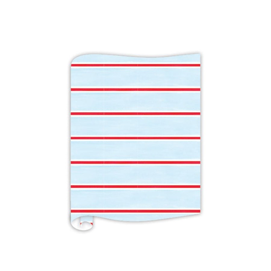 Home & Entertaining Rosanne Beck | Blue, White & Red Stripe Table Runner