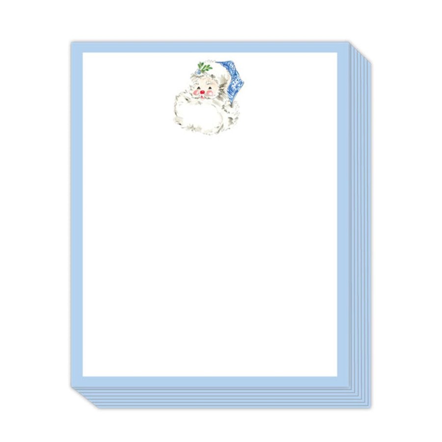 Seasonal Rosanne Beck | Blue Santa Stack Pad