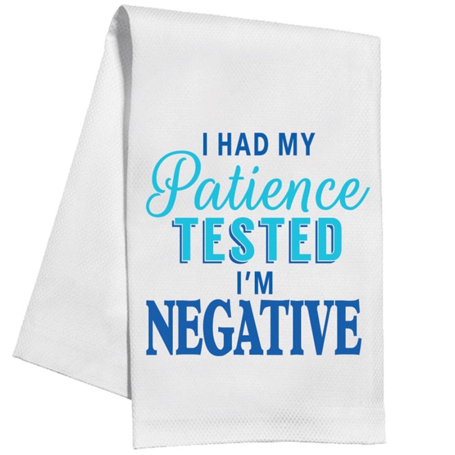 Home & Entertaining Rosanne Beck | I Had My Patience Tested I'M Negative Kitchen Towel