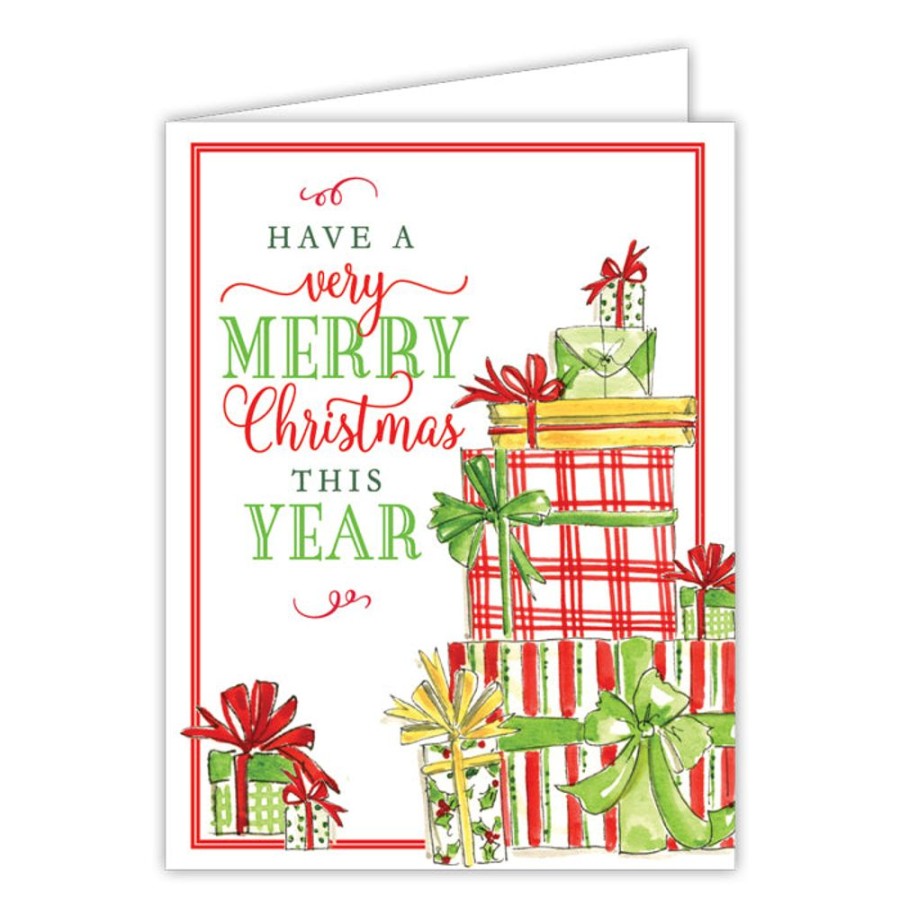 Invitations Rosanne Beck | Have A Very Merry Christmas This Year Presents Greeting Card