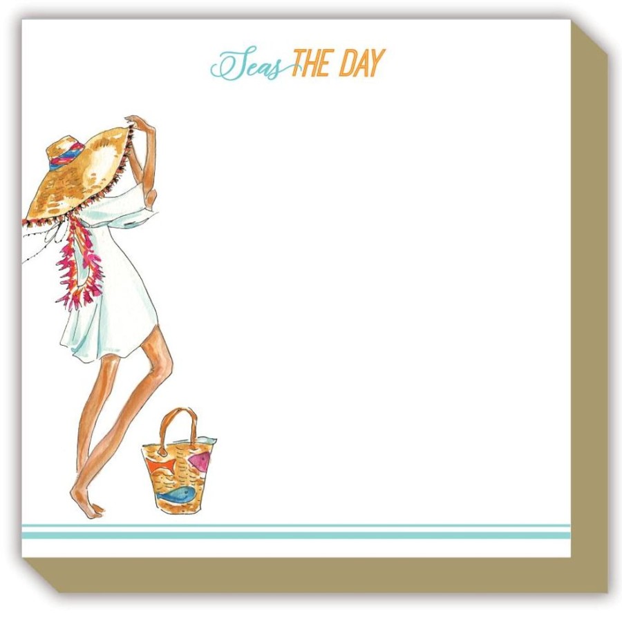 Notes & Pads Rosanne Beck | Seas The Day Fashionista Luxe Notepad