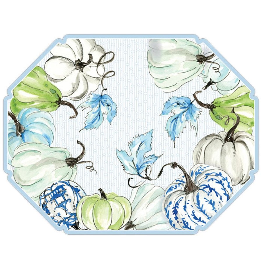 Home & Entertaining Rosanne Beck | Pumpkins Assortment Posh Die-Cut Placemats