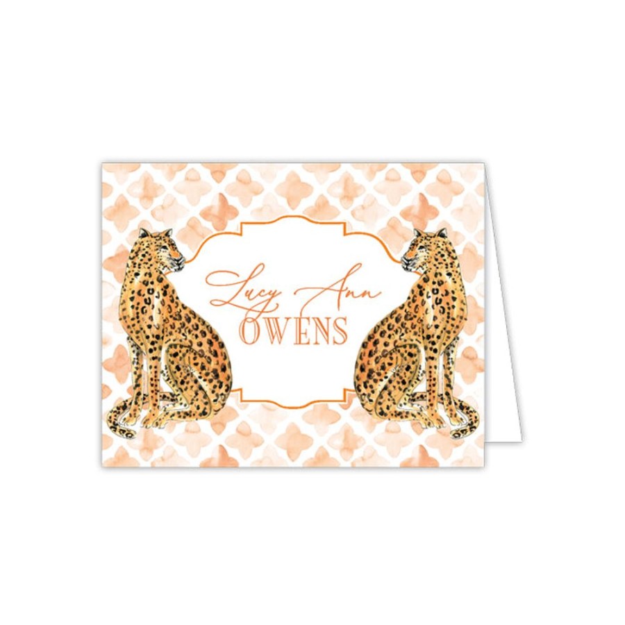 Notes & Pads Rosanne Beck | Cheetah Duo Folded Note