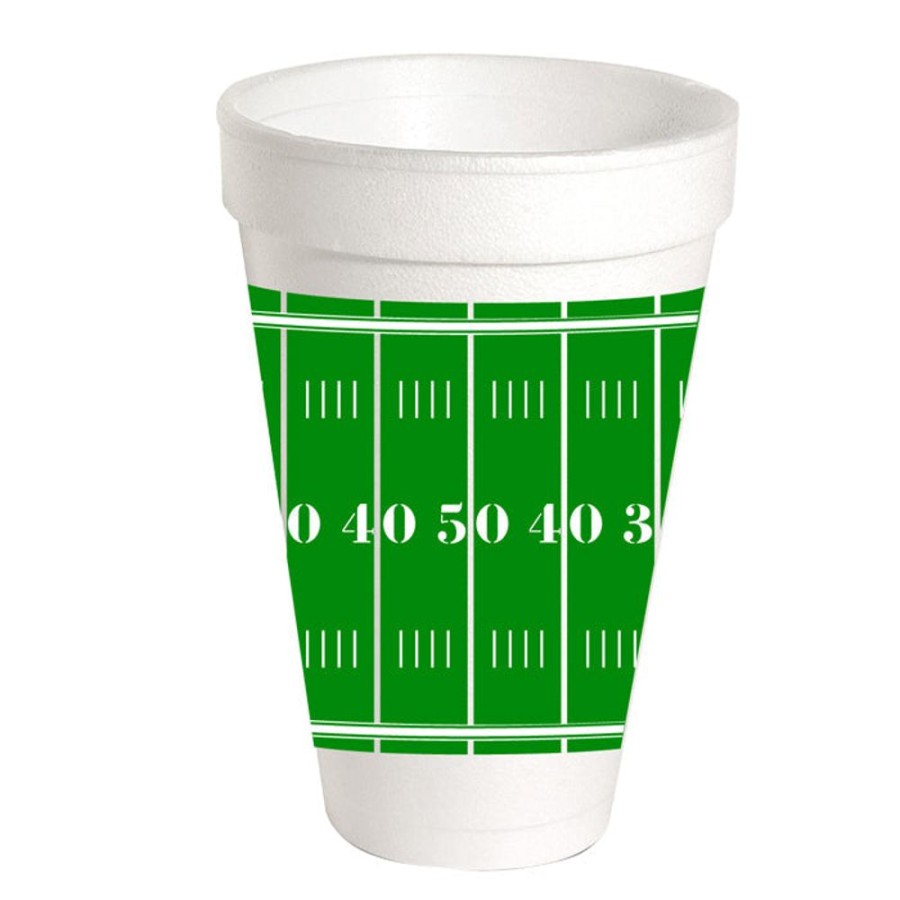 Seasonal Rosanne Beck | Football Field Styrofoam Cups