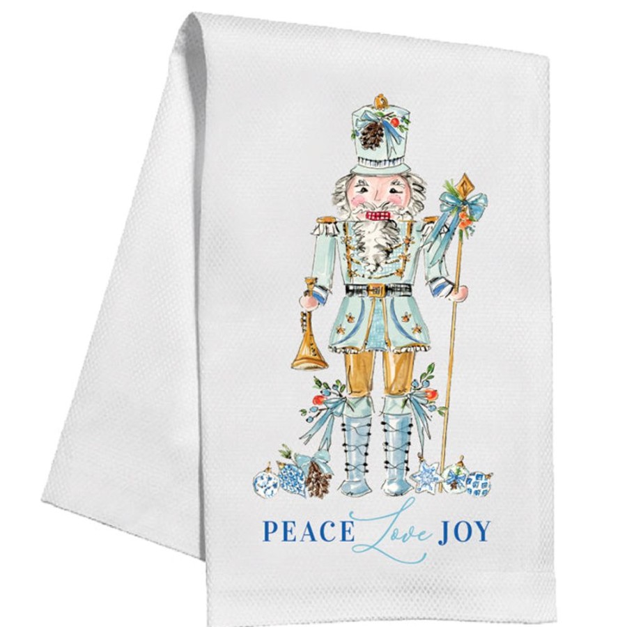 Seasonal Rosanne Beck | Christmas Citrus Nutcracker Kitchen Towel