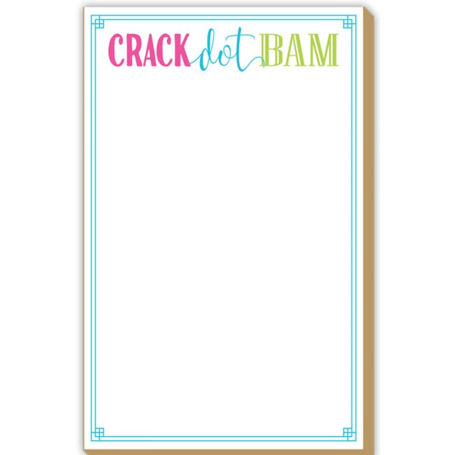 Notes & Pads Rosanne Beck | Crack Dot Bam Luxe Large Pad