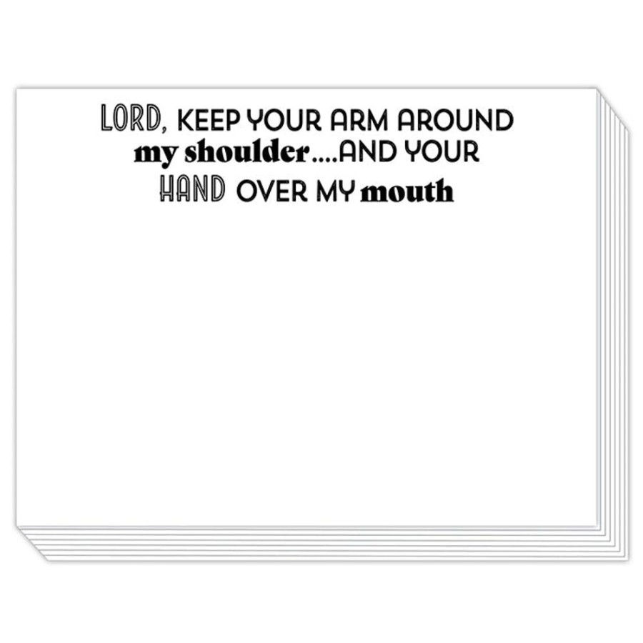 Notes & Pads Rosanne Beck | Lord, Keep Your Arm Around Slab Pad