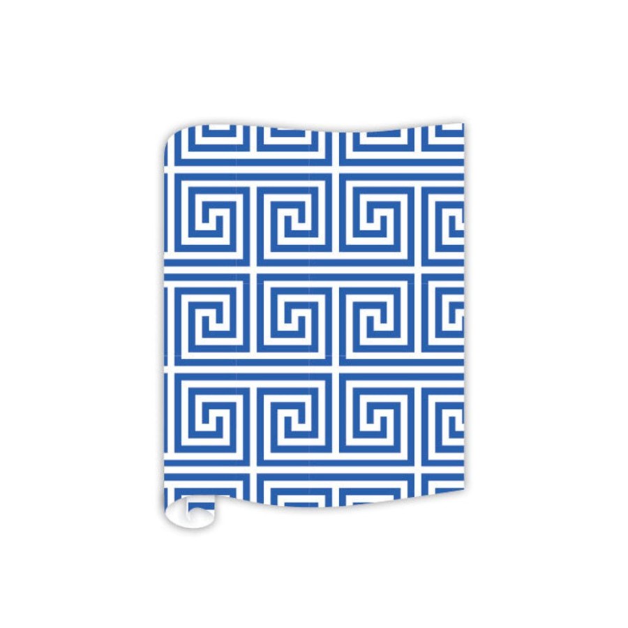 Home & Entertaining Rosanne Beck | Blue Greek Key Table Runner