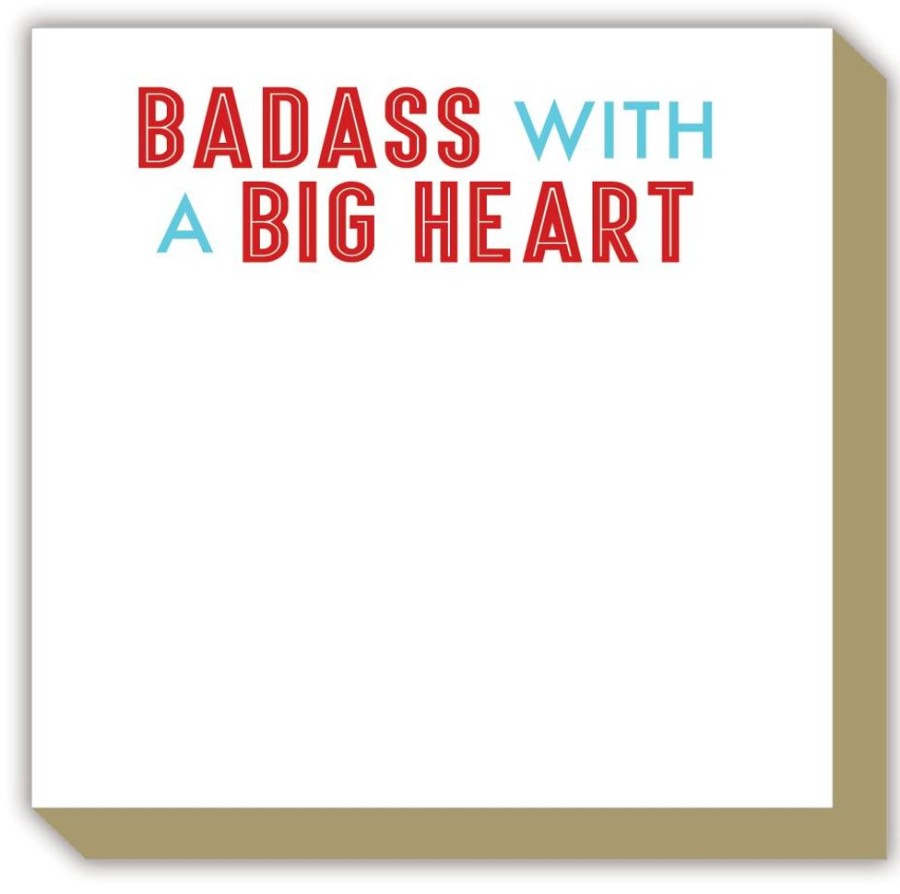 Notes & Pads Rosanne Beck | Badass With A Big Heart Luxe Notepad