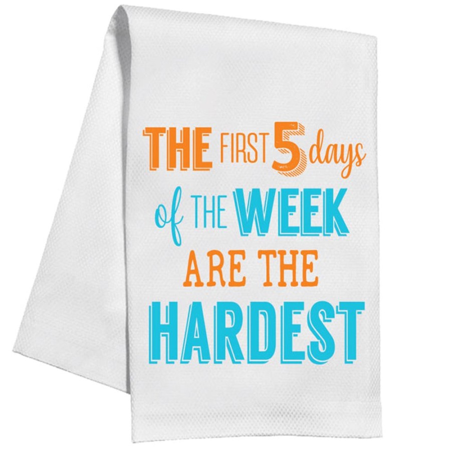 Home & Entertaining Rosanne Beck | The First 5 Days Of The Week Kitchen Towel