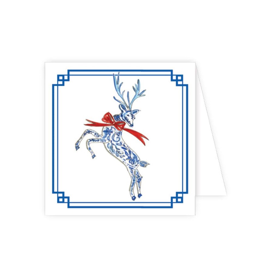 Invitations Rosanne Beck | Holiday Reindeer Enclosure Card