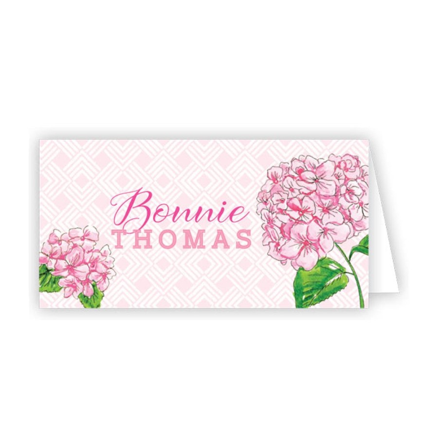 Home & Entertaining Rosanne Beck | Pink Hydrangea Place Card