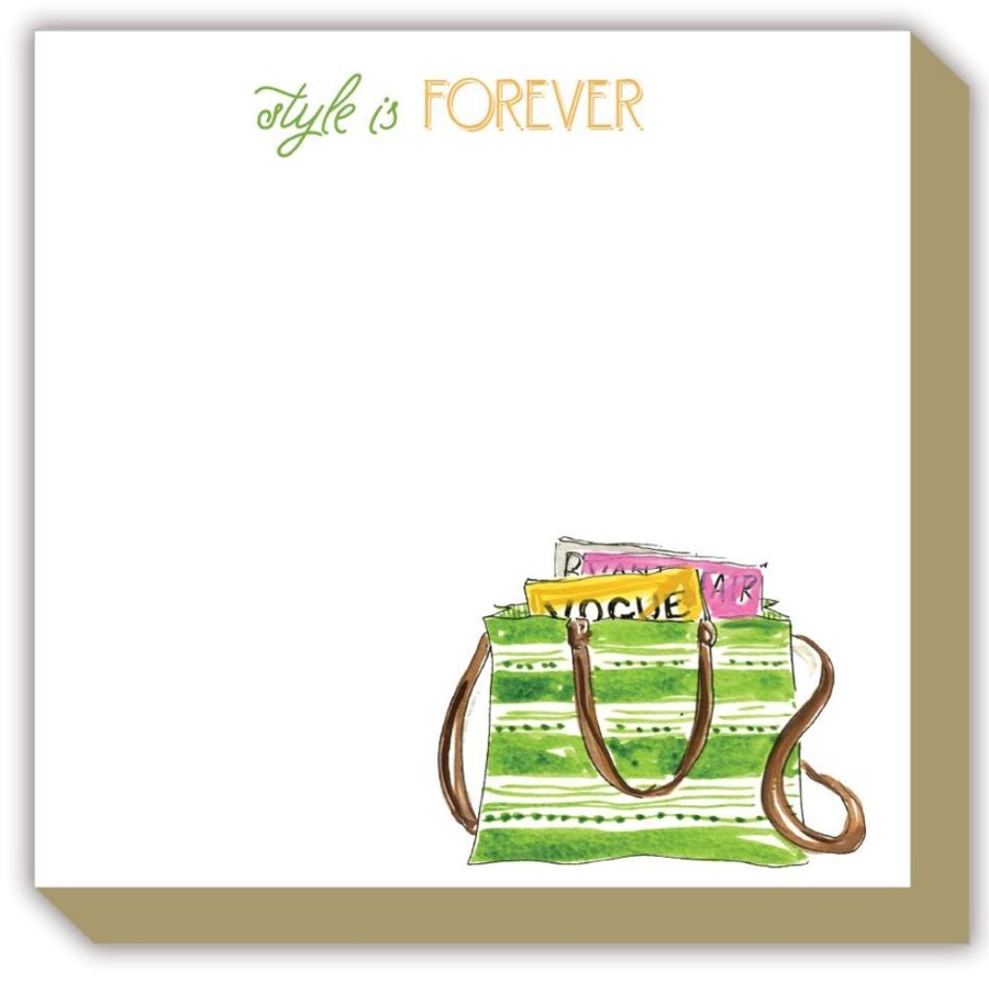 Notes & Pads Rosanne Beck | Style Is Forever Fashionista Luxe Notepad