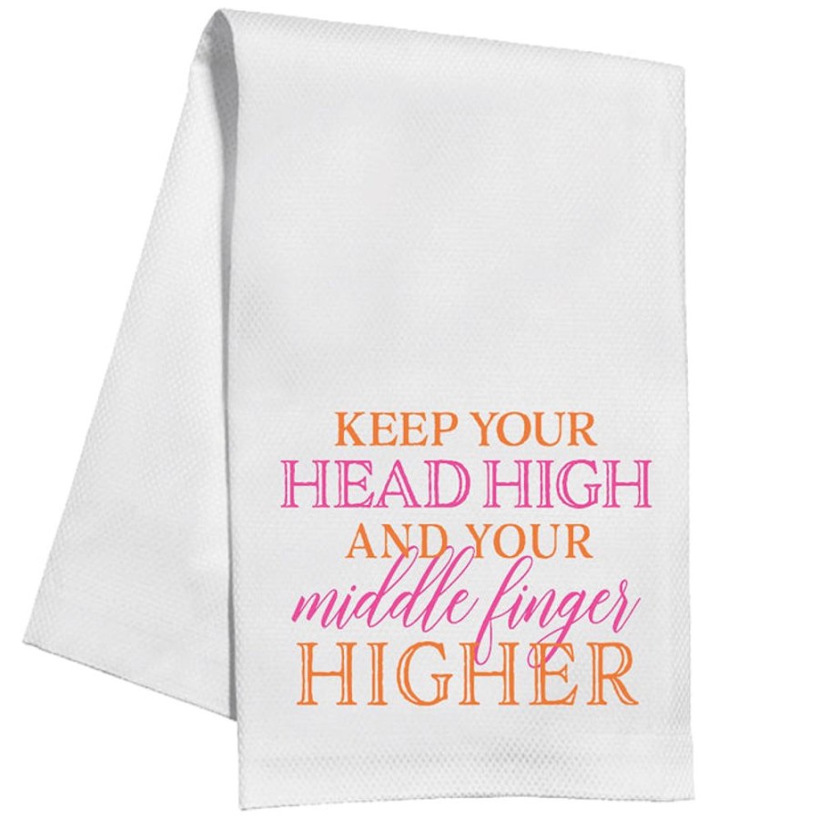 Home & Entertaining Rosanne Beck | Keep Your Head High Kitchen Towel