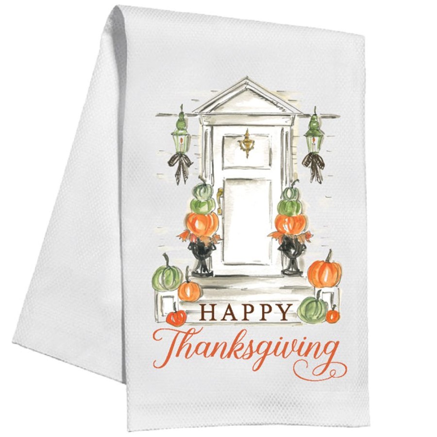 Invitations Rosanne Beck | Handpainted Festive Door Kitchen Towel