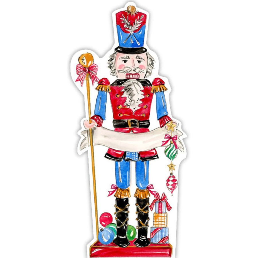 Seasonal Rosanne Beck | Traditional Nutcracker Die-Cut Accents