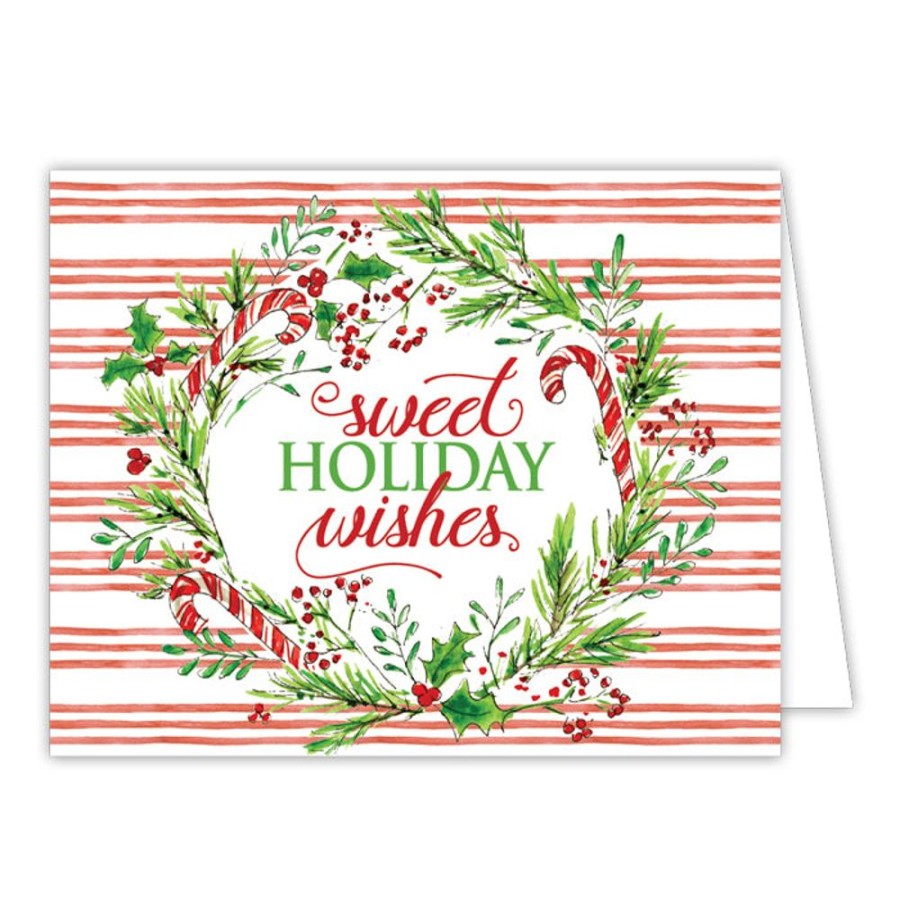 Seasonal Rosanne Beck | Sweet Holiday Wishes Greeting Card