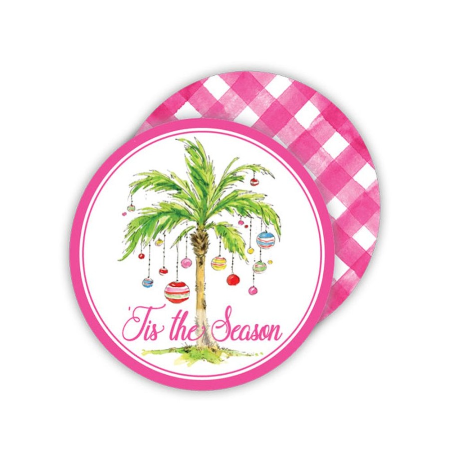 Seasonal Rosanne Beck | Palm Tree Paper Coasters