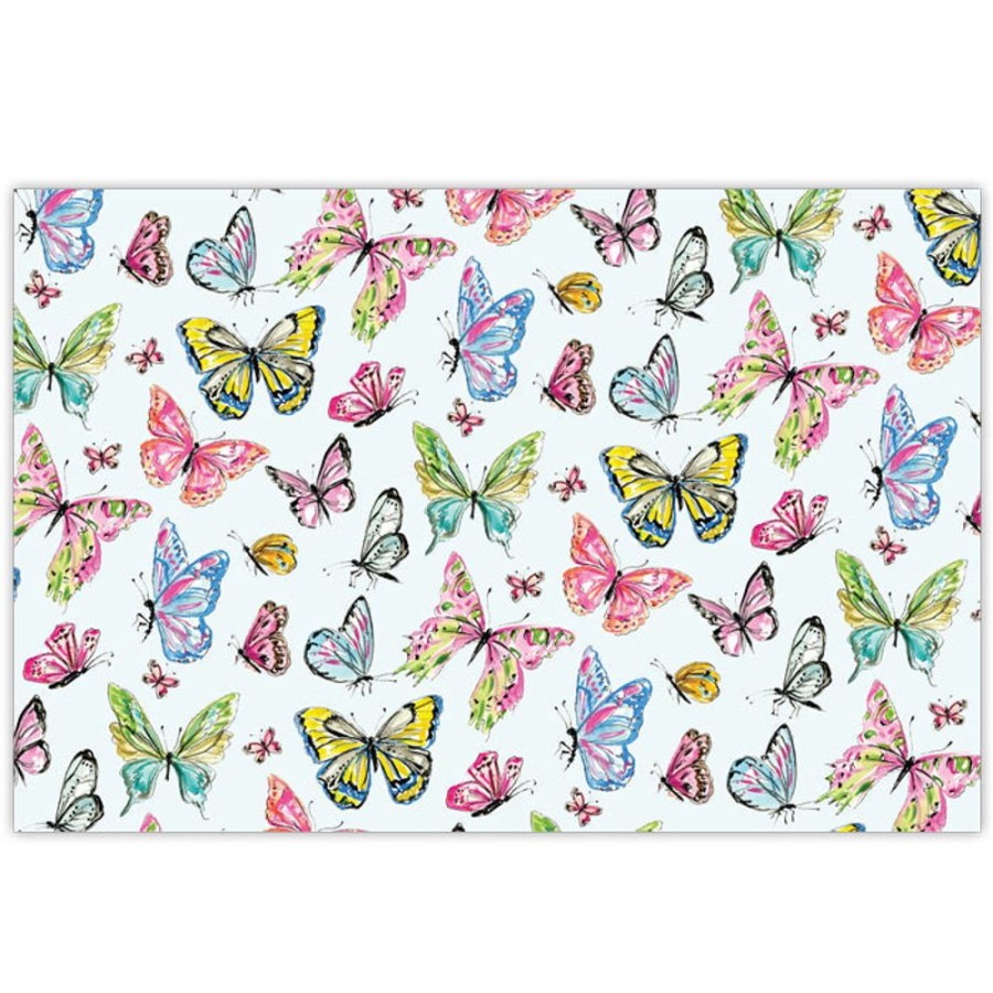 Home & Entertaining Rosanne Beck | Handpainted Butterfly Assortment Placemats