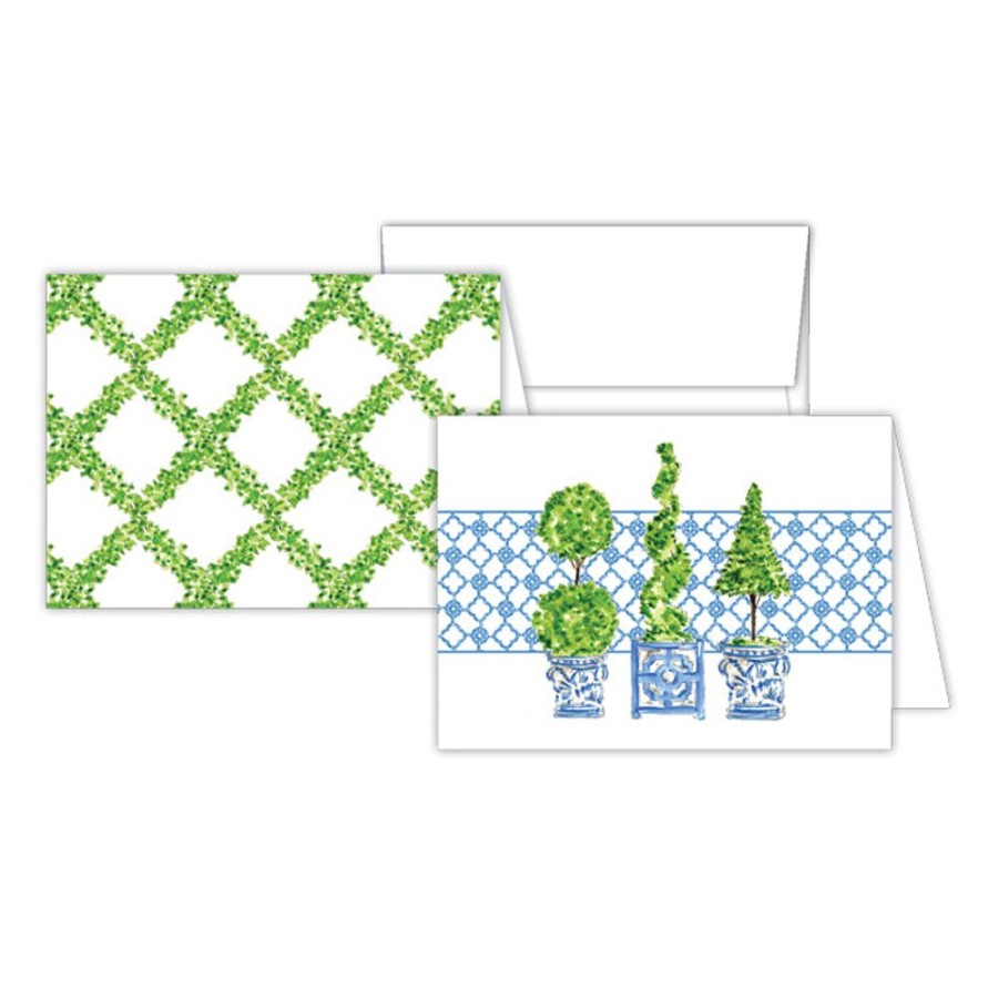 Notes & Pads Rosanne Beck | Topiary Trio Stationery Notes