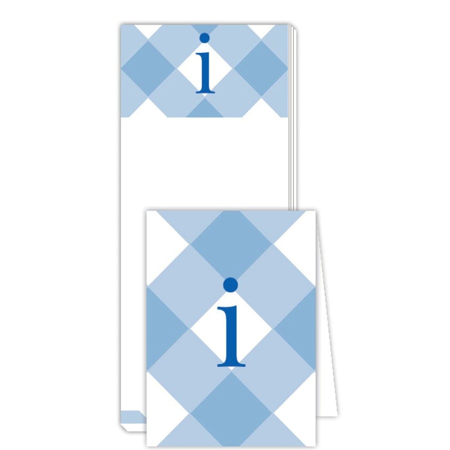 Monograms Rosanne Beck | Buffalo Check I Notepad | Noteset