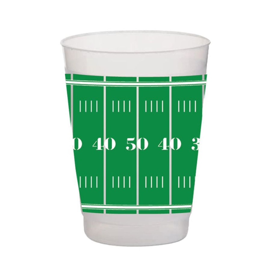 Seasonal Rosanne Beck | Football Field Frost Flex Cups