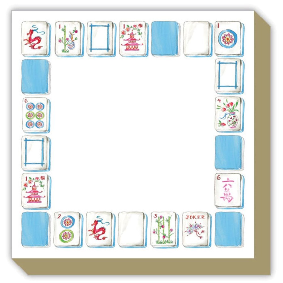 Notes & Pads Rosanne Beck | Mahjong Tiles Luxe Notepad