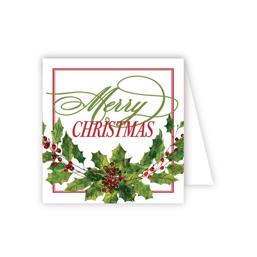 Seasonal Rosanne Beck | Merry Christmas Enclosure Card